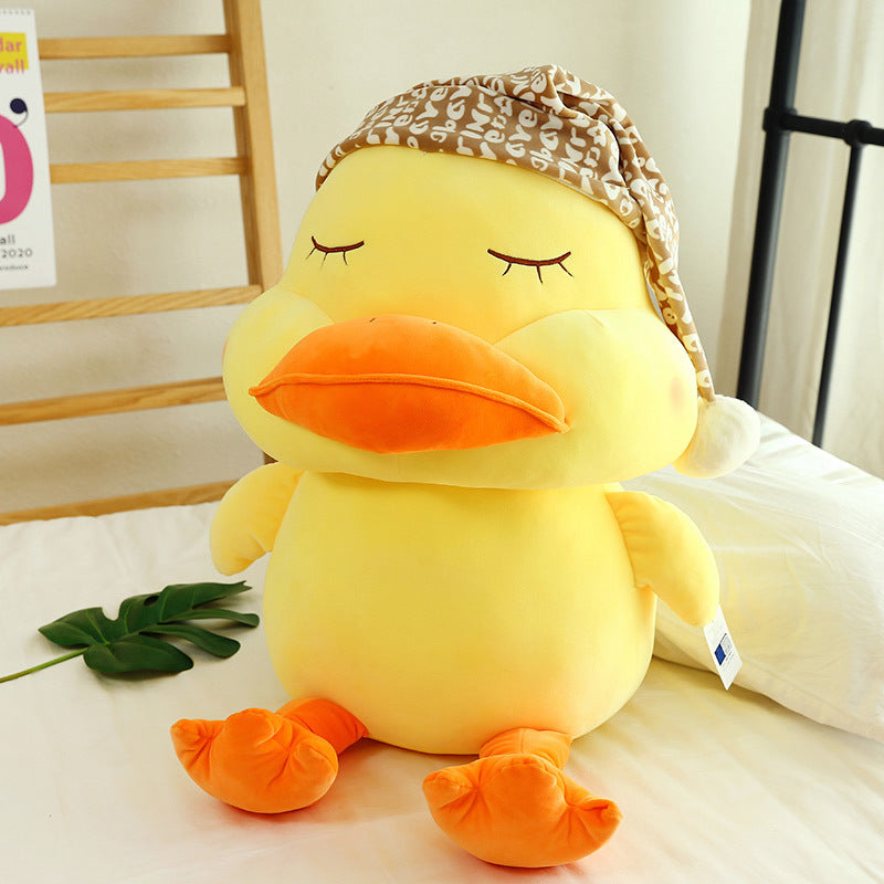 Fashion Personality Rhubarb Duck Doll Pillow - Plushy Mart