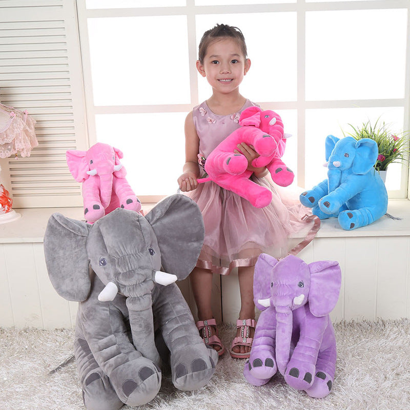 Elephant Plush Toys Comforting Pillow Sleeping Children's Doll - Plushy Mart