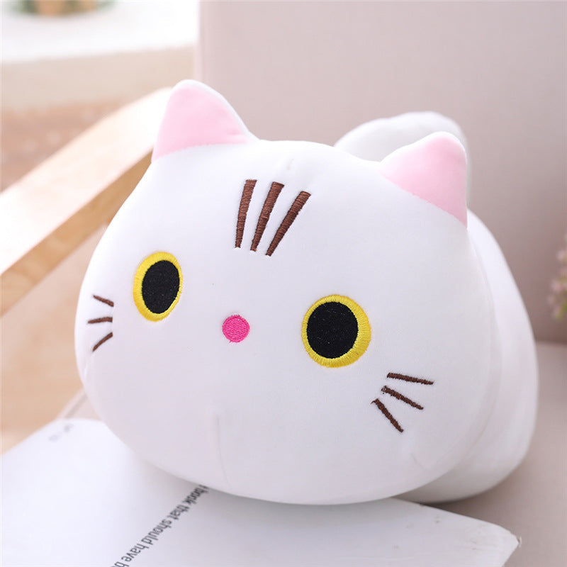 Large Size Cartoon Cat Plush Toys Stuffed Cloth Doll Long Animal Pillow Cushion - Plushy Mart