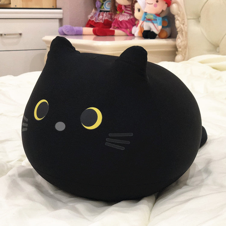 Black And White Kitten Pillow Doll Software - Plushy Mart