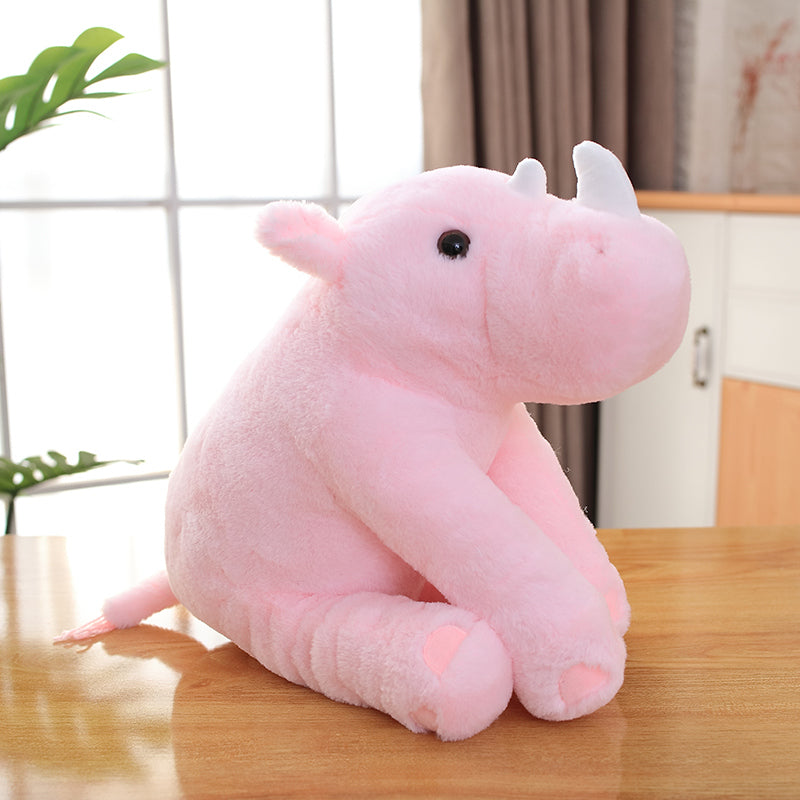 Rhino plush toy - Plushy Mart