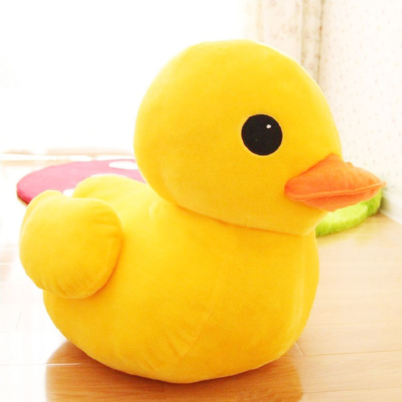 Small yellow duck plush toy - Plushy Mart