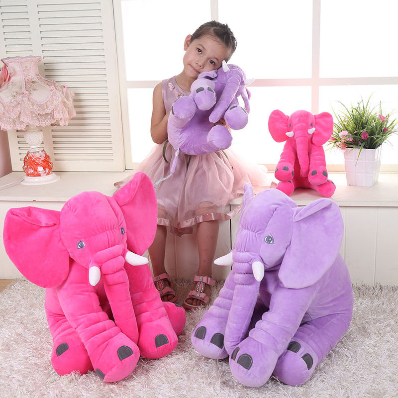 Elephant Plush Toys Comforting Pillow Sleeping Children's Doll - Plushy Mart