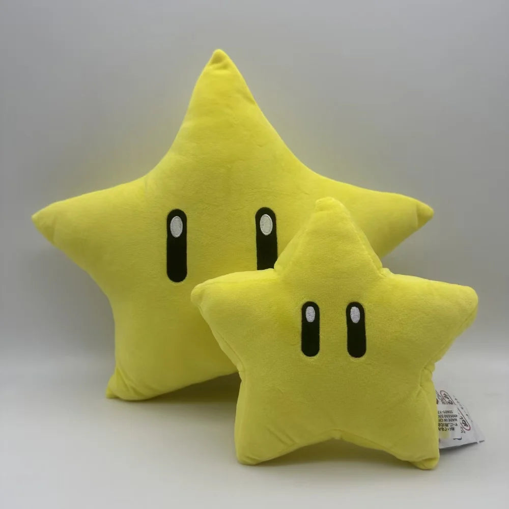 Game Plush Super Star Mega Star Power Stars 18cm Soft Stuffed Toy Cute Figure for Kids Pet