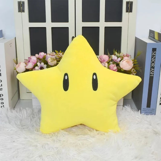 Game Plush Super Star Mega Star Power Stars 18cm Soft Stuffed Toy Cute Figure for Kids Pet