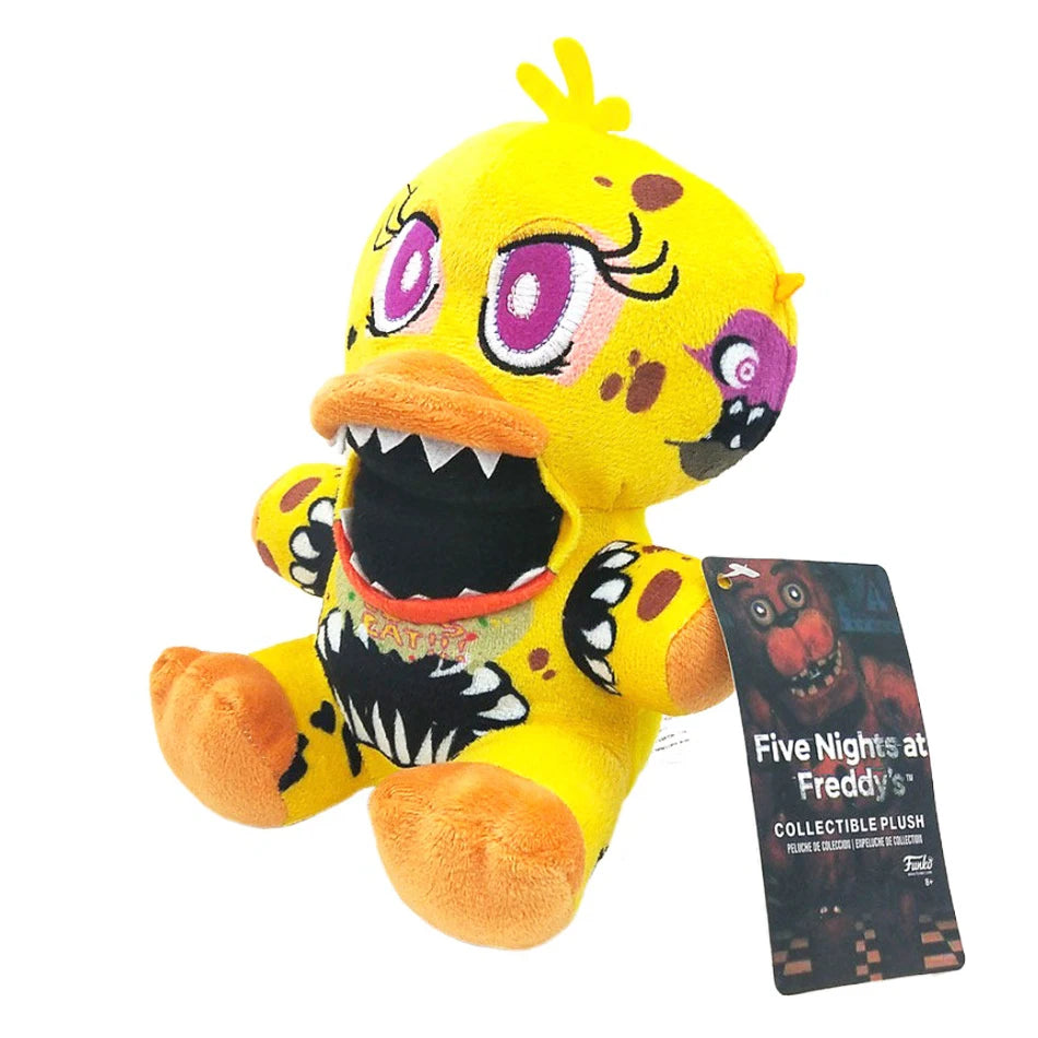 FNAF Plush Toy Set - Freddy, Foxy, Chica, Bonnie Stuffed Dolls