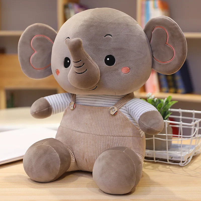 Dropshipping 23-55cm Appease Elephant Pillow Soft Sleeping Stuffed Animals Plush Toys Baby Playmate Gifts For Children