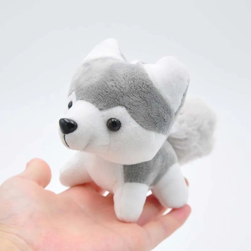 Kawaii Puppy Stuffed Toys 10/20cm Cute Simulation Husky Dog Plush Toys Stuffed Doll Kids Baby Toys Plush Husky Dolls