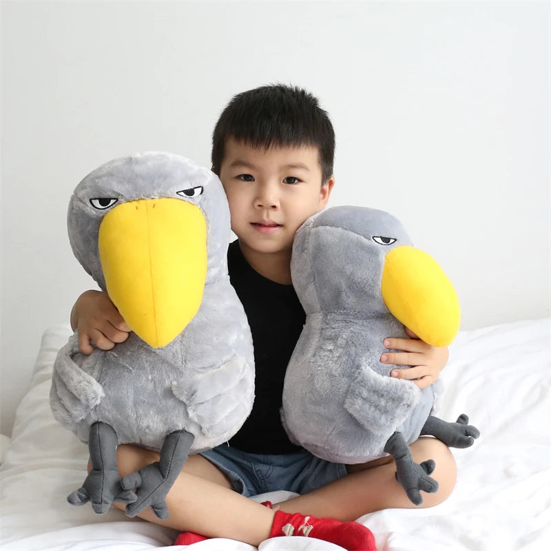 35/45cm Gray Bird Toy Cute Stuffed Animal Plush Toys Fashion Korean Style Plushies Photo Props Soft Birthday Gifts For Kids Girl