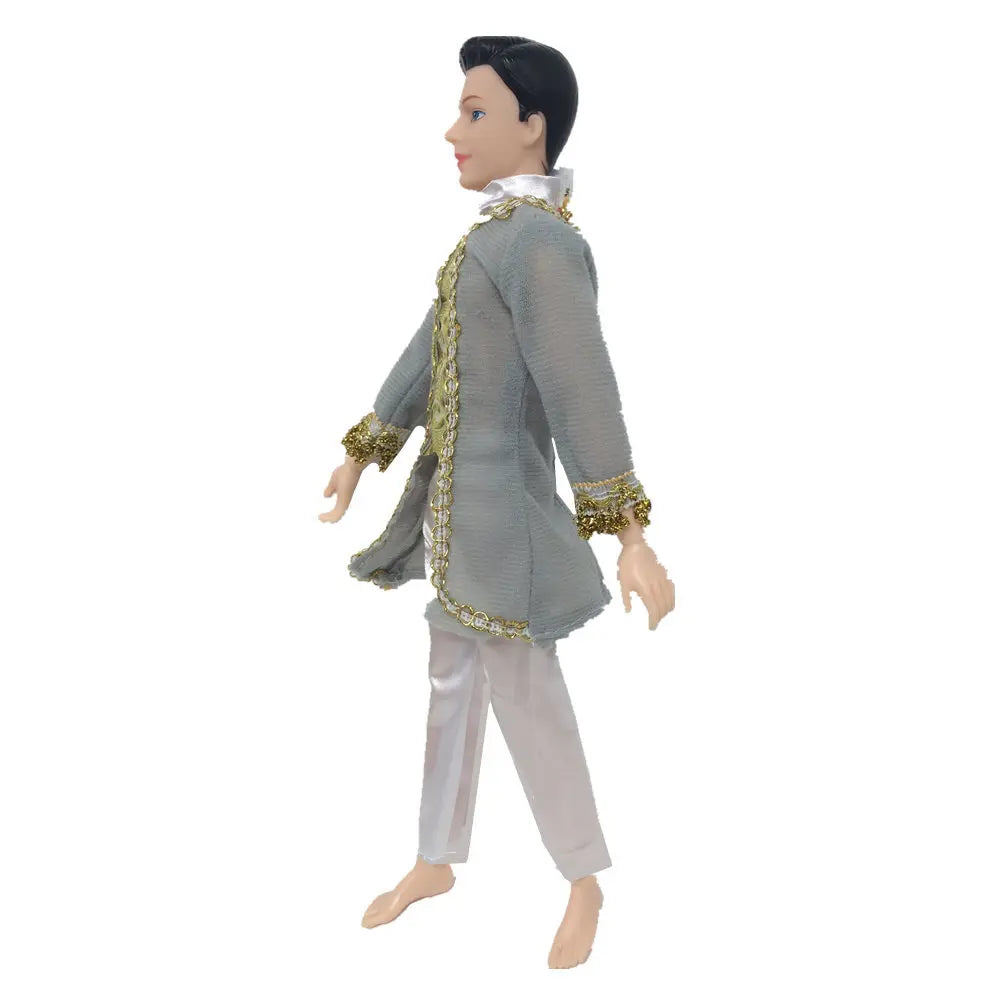 1 Set ken Doll Clothes Royal Dress Man Male Doll Boyfriend Ken Clothes  Doll Accessories Daily Wear Casual Suit For 30cm Doll