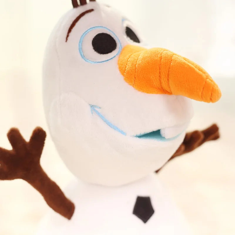 Disney Frozen 30cm 50cm Olaf Plush Kawaii Snowman Toys Action Figure Model Soft Stuffed Anime's Doll Toys For Children's Gift