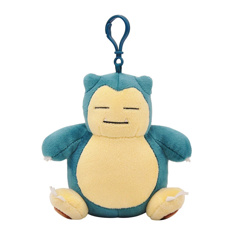 Anime Pokemon Plush Pikachu Charmander Plush Toy Squirrel Bulbasaur Jiggles Lapras Eevee Snorlax Keychain Xmas Gift For Kids