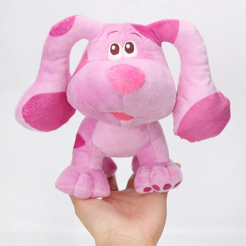 20cm Blue's Clues & You! Beanbag Plush Doll Blue Pink Dog Soft Stuffed Toys Cute Christmas Kids Blue's Clues Plush Toys Doll