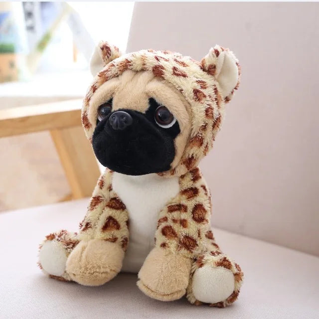 20CM Stuffed Simulation Dogs Plush Sharpei Pug Lovely Puppy Pet Toy Plush Animal Toy Children Kids Birthday Christmas Gifts