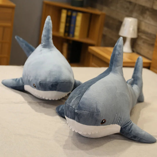 15-30cm Plush Shark Toy Soft Stuffed Speelgoed Animal Reading Pillow for Birthday Gifts Cushion Doll Gift For Children