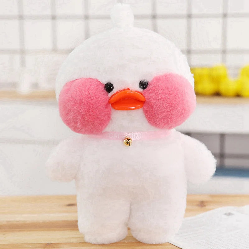 30cm Lalafanfan Clothes Yellow Duck Accessories Soft Toy Duck Clothing Set Cartoon Stuffed Dolls Fluffy Duck Plush Doll Outfit