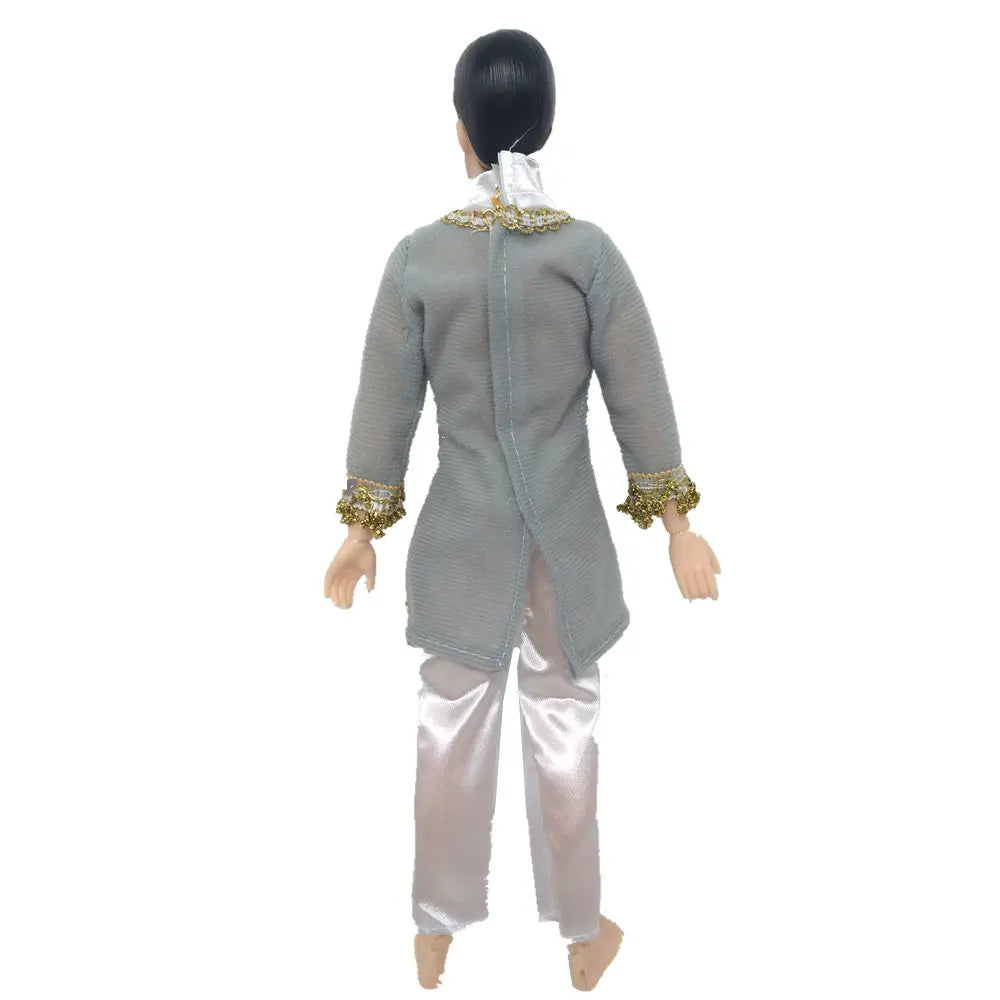 1 Set ken Doll Clothes Royal Dress Man Male Doll Boyfriend Ken Clothes  Doll Accessories Daily Wear Casual Suit For 30cm Doll