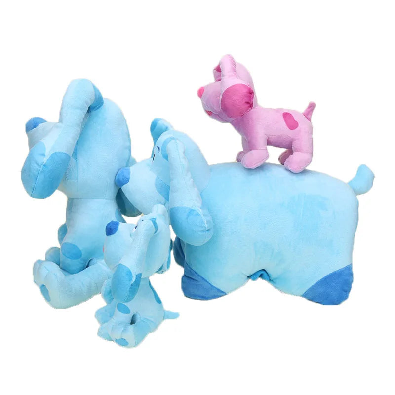 20/30cm  Blue's Clues & You! Beanbag Plush Doll Pink Blue Cute Dog Soft Stuffed Plush Pillow Blue Clues Plushie Dolls Kids Toy