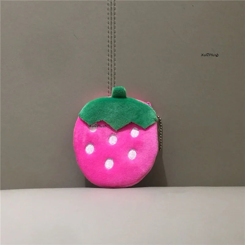 Summer Fruits Keychain Plush Toy Purse