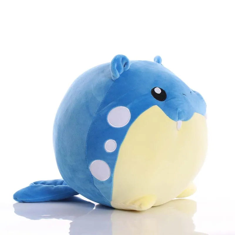 15/30 cm Big Size Spheal Plush Toy Anime Pokemon Series Animal Pikachu Doll Kawaii Room Decoration Toy For Children Gift