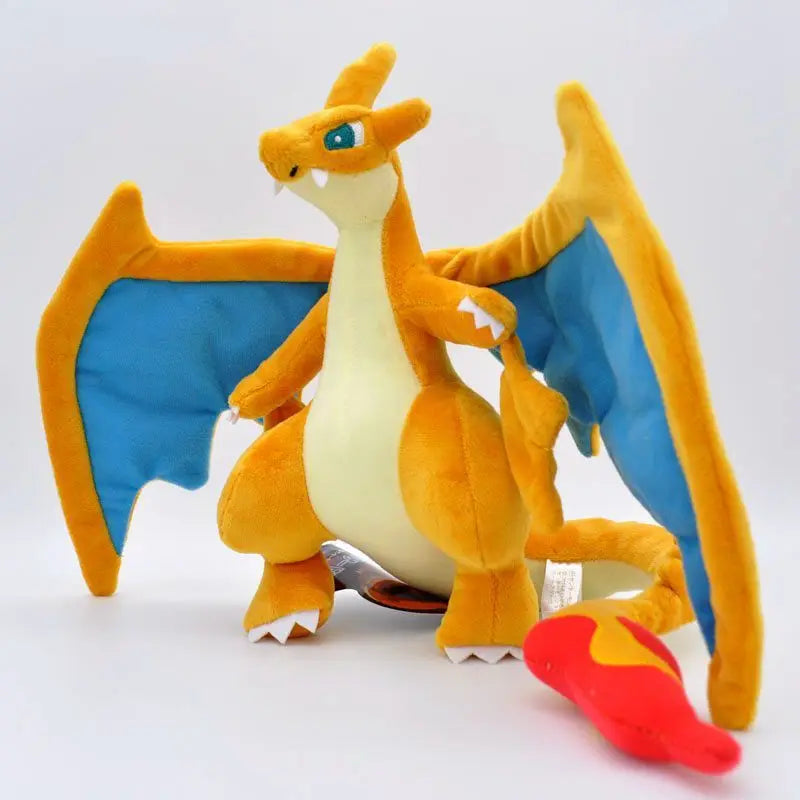 Limited  Anime Figure Charizard Plush Toys Mega Evolution X Charizard Soft Stuffed Animal Kawaii Room Decor Gift Children