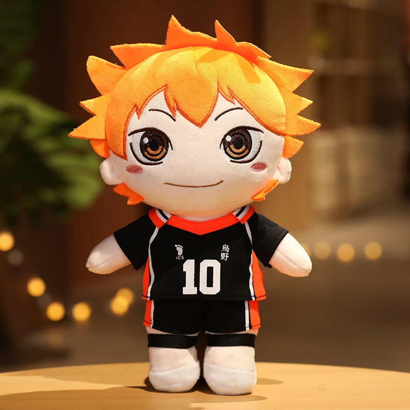 20/30CM Haikyuu Plush Toys Anime Volleyball Soft Stuffed Doll Haikyuu Hinata Shoyo Kageyama Tobio Figure Pillow  Gifts