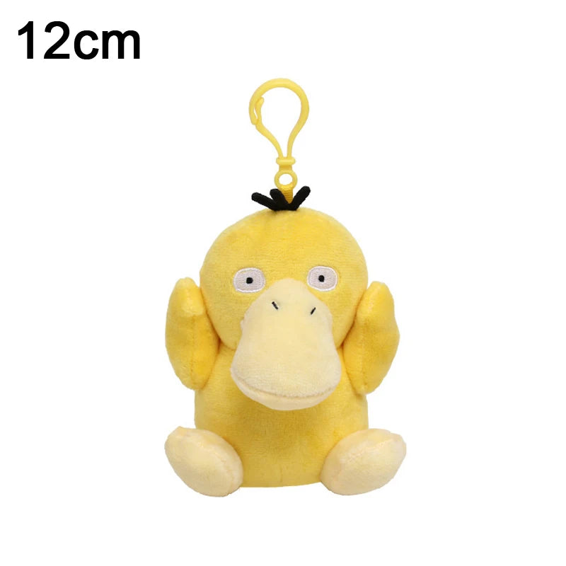 Pokemon Bag Pendant Cute Plush Pikachu Keychain Charmander Squirtle Bulbasaur Snorlax Stuffed Toy Small Doll Gift For Kid