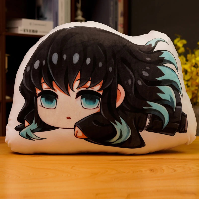 45cm Soft Plush Pillow Doll Tanjirou Kamado Nezuko Kimetsu No Yaiba Kamado Agatsuma Zenitsu Rengoku Kyoujurou Demon Slayer