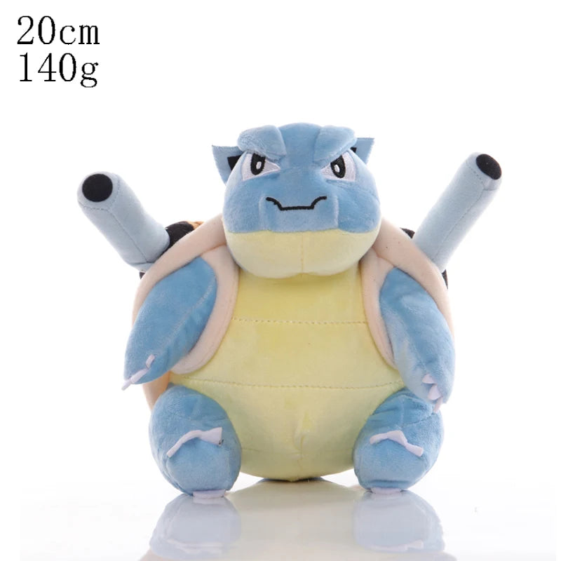 TAKARA TOMY  Anime Pokemoned Eve Pikachsus Piplup Charizard Wartortle Squirrel   Kawaii Plush Toys Dolls Gift For Children