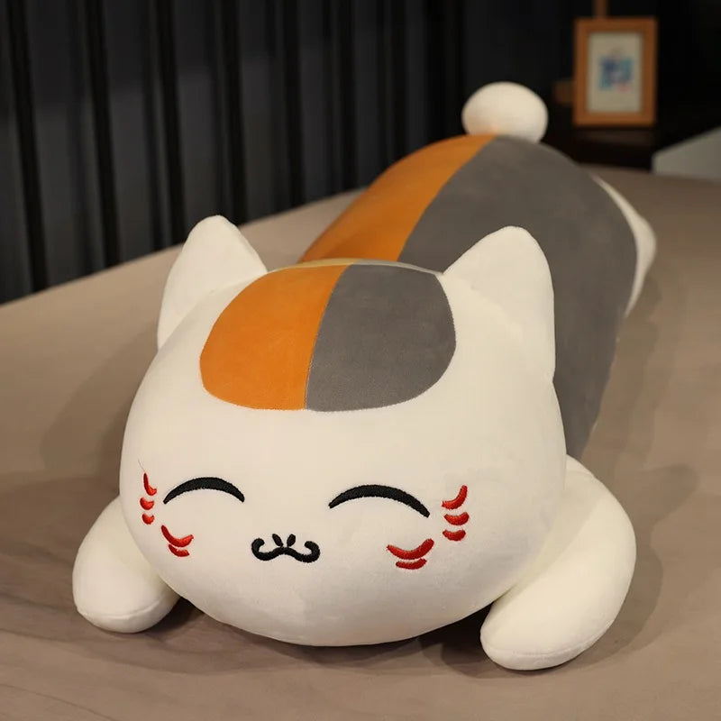 70cm/90cm/110cm Natsume Yuujinchou Nyanko Sensei Anime Cat Plush Doll Toy Cat Pillow Birthday Christmas Gift For Friends