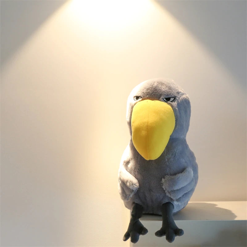 35/45cm Gray Bird Toy Cute Stuffed Animal Plush Toys Fashion Korean Style Plushies Photo Props Soft Birthday Gifts For Kids Girl