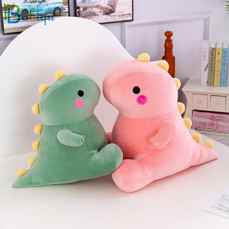 25-50cm Super Soft Lovely Dinosaur Plush Doll Cartoon Stuffed Animal Dino Toy for Kids Baby Hug Doll Sleep Pillow Home Decor