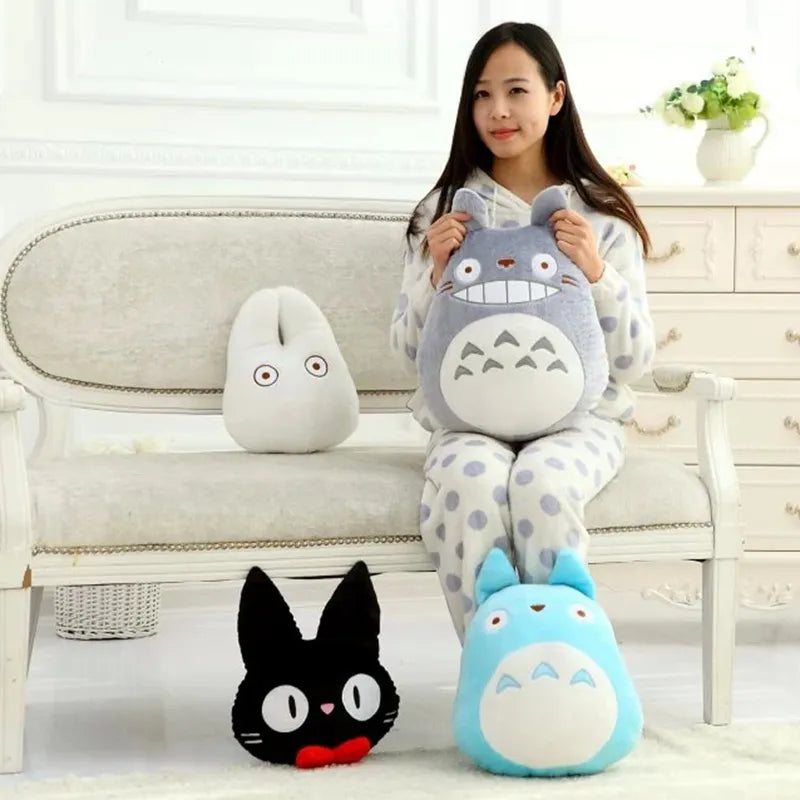 Cute Totoro Kiki Totoro Plush Pillow - Plushy Mart