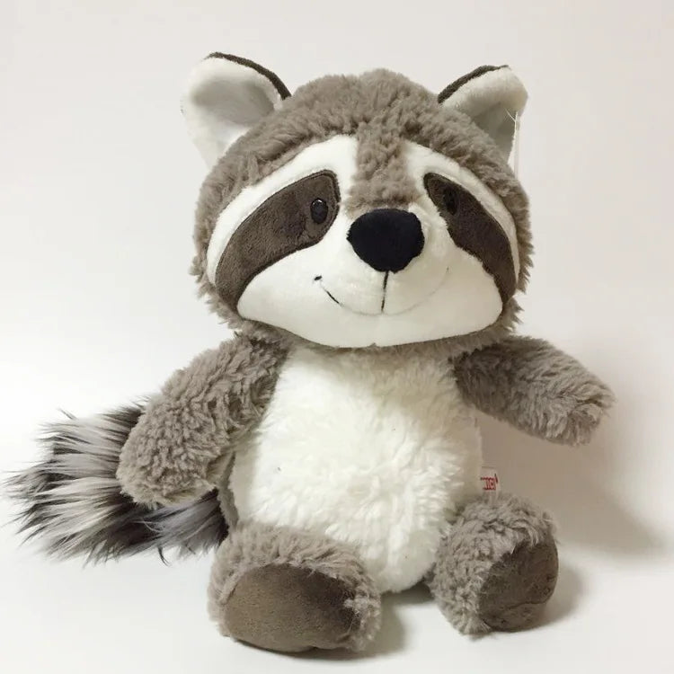 25-55cm Gray Raccoon Plush Toy Lovely Raccoon Cute Soft Stuffed Animals Doll Pillow For Girls Children Kids Baby Birthday Gift