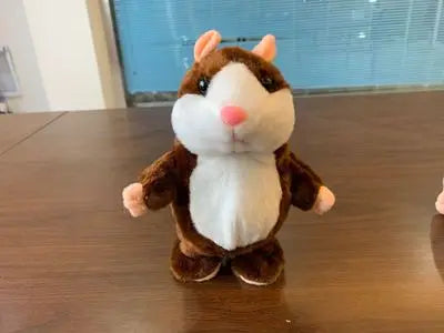 Promotion 15cm Lovely Talking Hamster Speak Talk Sound Record Repeat Stuffed Plush Animal Kawaii Hamster Toys For Children Gifts