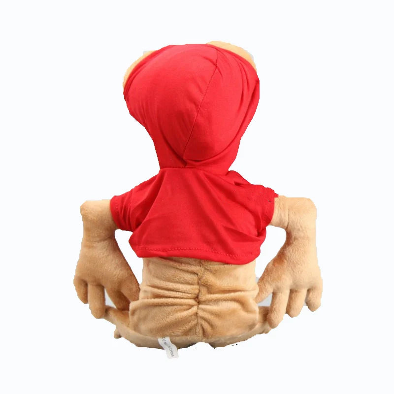 28CM E.T Alien Plush Toy Doll Cartoon Plushie Toys Extraterrestrial Stuffed Dolls With Cloth High Quality For Kids Birthday Gift