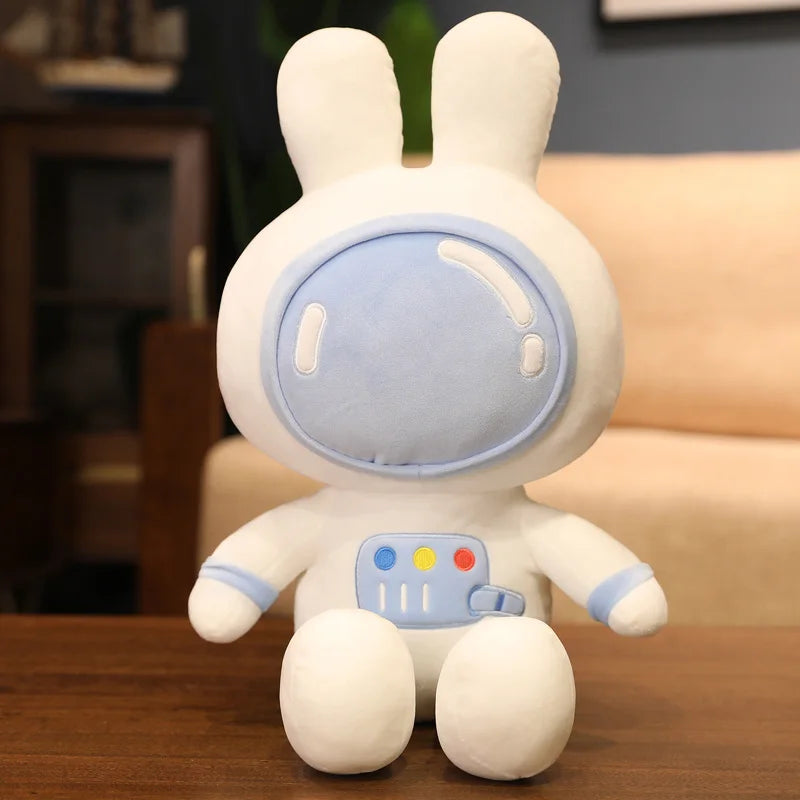 35-100cm Kawaii Space Rabbit Plush Toy Cute Soft Stuffed Animals Rabbit Astronaut Home Decor For Children Baby Appease Toys Gift