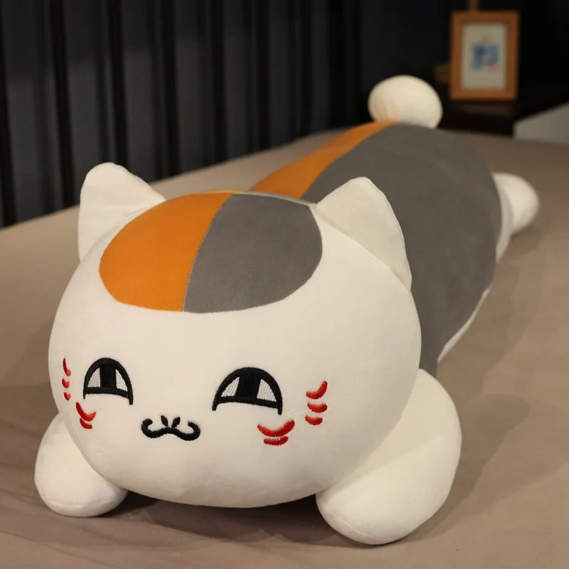 70cm/90cm/110cm Natsume Yuujinchou Nyanko Sensei Anime Cat Plush Doll Toy Cat Pillow Birthday Christmas Gift For Friends