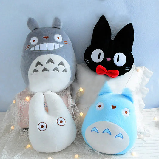 Cute Totoro Kiki Totoro Plush Pillow - Plushy Mart