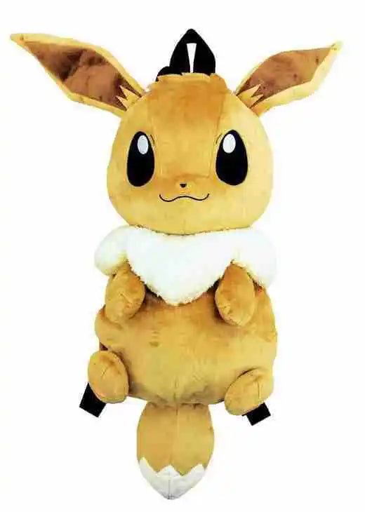 Limited edition Anime  Pokemons Eevee  Plush Backpack student High capacity Multi Function bag Birthday Exquisite Gifts Children