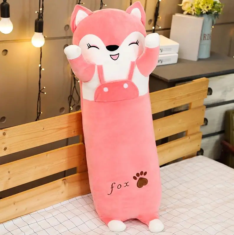 1pc 70/90/120cm Cartoon Animal Dinosaur Unicorn Cat Plush Toys Stuffed Soft Long Sleeping Pillow Dolls Children Birthday Gift