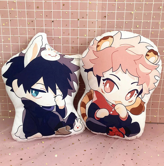 10/40cm Anime Jujutsu Kaisen Plush Pillow Doll Itadori Yuji Gojo Satoru Soft Stuffed Doll  Fushiguro Megumi Plush Doll Cushion