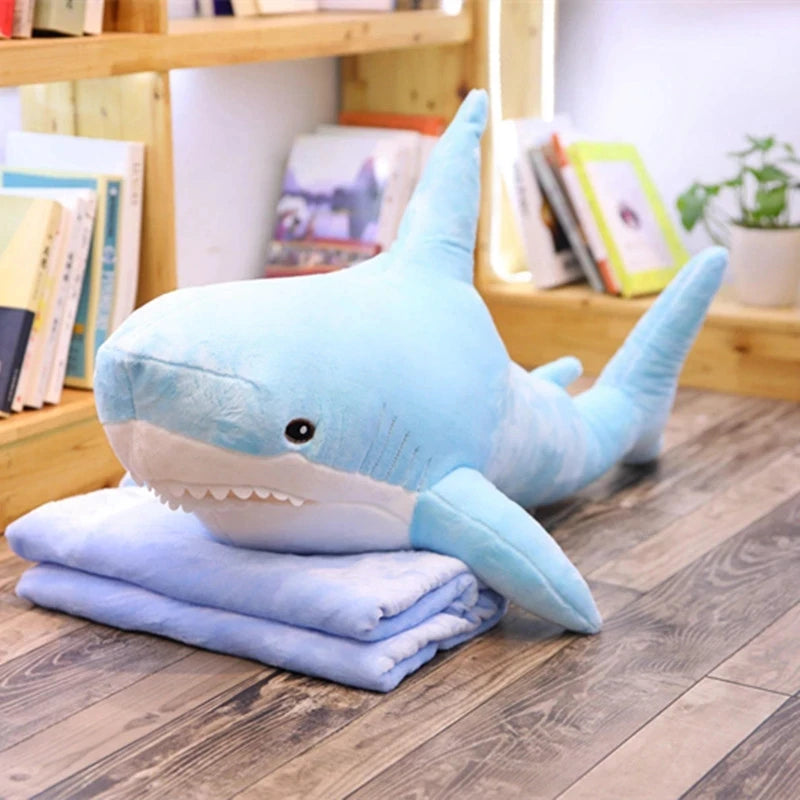 Big Size Shark Skin Toy Soft unstuffed speelgoed Animal Reading Pillow for Birthday Gifts Cushion Gift For Children