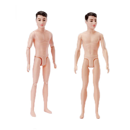 30cm Ken Doll Moveable Jointed Nude Doll Boyfriend Ken Male Man Naked Dolls Accessories