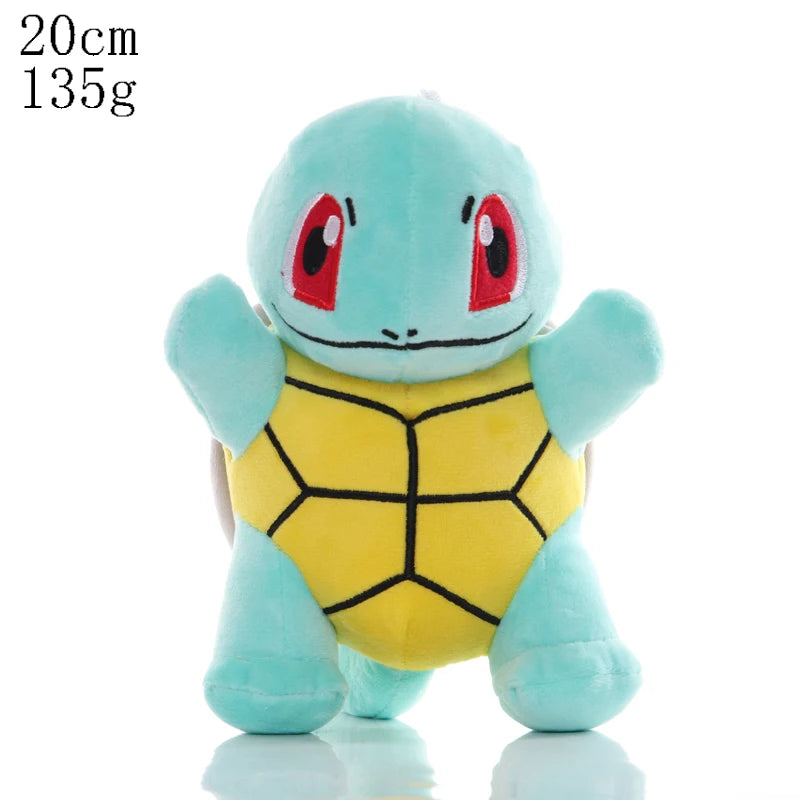 Kawaii Pikachu Charmander Bulbasaur Squirtle Pokemon Groudon Rayquaza Kyogre Plush Toys Stuffed Doll Christmas Kid Gift