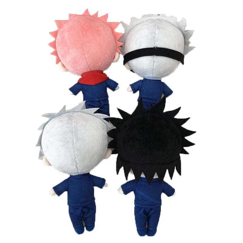 20cm Anime Jujutsu Kaisen Plush Doll Yuji Itadori Fushiguro Megumi Gojo Satoru Cute Soft Stuffed Plush Toys Doll Cosplay Pillow