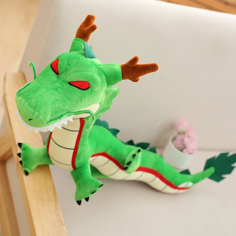 Stuffed Animal Plush Dragon 80/100cm Shenron Dragon Anime Earth Dragon Collect doll Wishing Dragon Birthday Gifts For Boy Kids