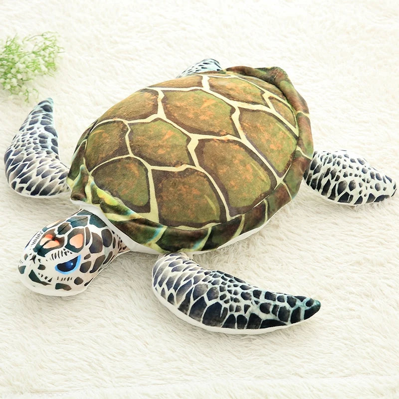 40-60cm Summer Stuffed Soft Sea Tortoise Plush Toy