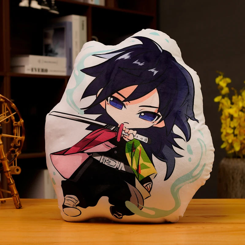 45cm Soft Plush Pillow Doll Tanjirou Kamado Nezuko Kimetsu No Yaiba Kamado Agatsuma Zenitsu Rengoku Kyoujurou Demon Slayer