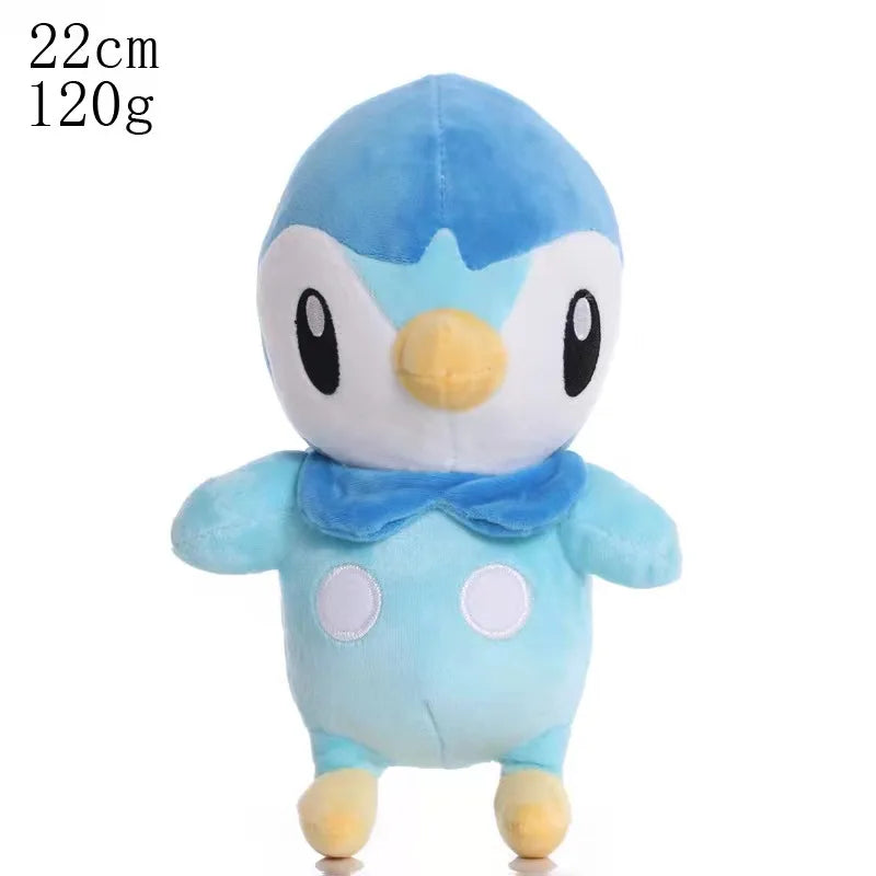 TAKARA TOMY  Anime Pokemoned Eve Pikachsus Piplup Charizard Wartortle Squirrel   Kawaii Plush Toys Dolls Gift For Children